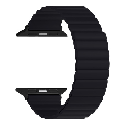 Ремешок для Apple Watch mutural watch band 42/44/45 мм Midnight, черный