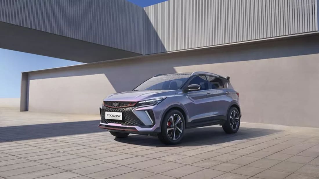 Экстерьер Geely Coolray
