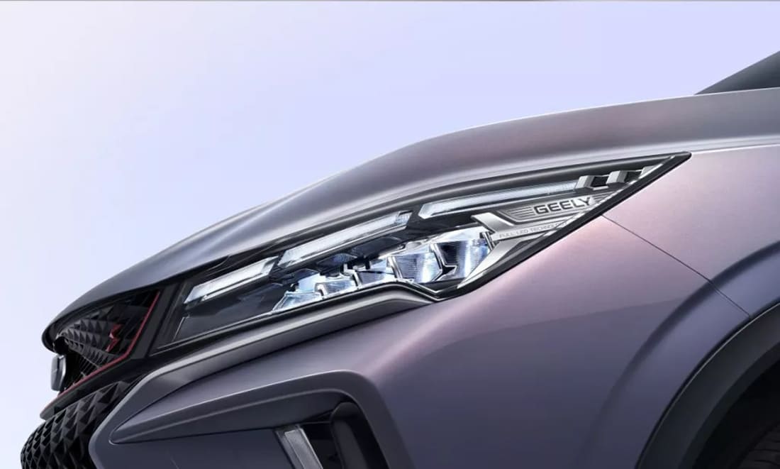 Светодиодные фары Geely Coolray