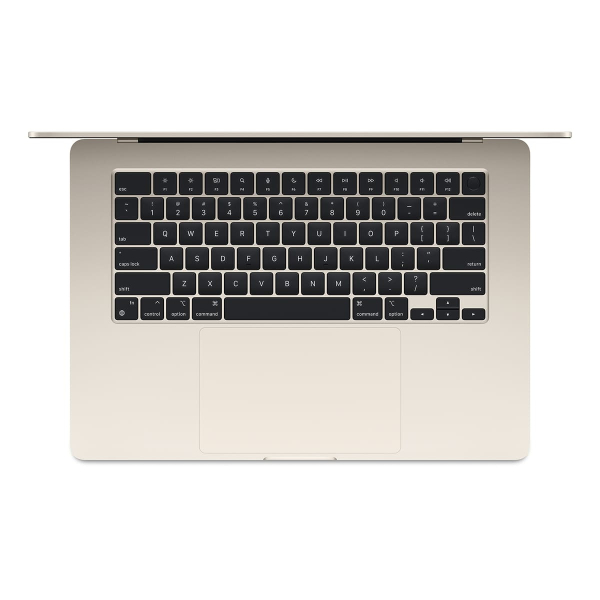 Apple MacBook Air 15" (M3, 8C CPU, 10C GPU, 2024) 24/512Gb SSD (MC9K4) Starlight, «сияющая звезда»