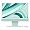 Apple iMac 24" (M3, 8C CPU, 8C GPU, 2023) Retina 4,5K, 8Gb, 256Gb SSD (MQRA3) Green, зеленый