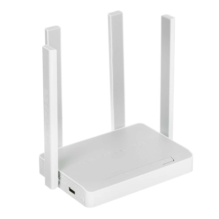 Wi-Fi роутер KEENETIC Netcraze Viva, Wi-Fi 5, AC1200, 2.4/5ГГц, 4 WAN/LAN, (NC-1913) Белый