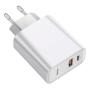Зарядное устройство USB Type-C с кабелем Baseus Quick Charge 30Вт Speed Series разъем USB Type-C (TZCAFS-A02) Белый