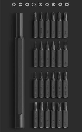 Отвертка с насадками Xiaomi Mijia Precision Screwdriver Set MJJXLD002QW (DZN4020CN) Черный