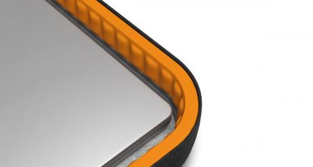 Чехол UNIQ для ноутбуков 14" Bergen Nylon Laptop sleeve (BERGEN(14)-MNBLACK) Черный