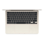 Apple MacBook Air 13" (M4 10C CPU, 10C GPU, 2025) 16/512Gb SSD (MW103) Starlight, «сияющая звезда»
