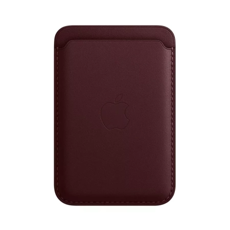 Картхолдер Apple MagSafe для iPhone Бордовый
