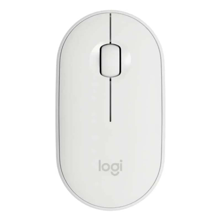 Беспроводная мышь Logitech Pebble M350 Wireless (910-005541) White, белый