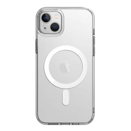 Чехол Keephone Aurora Pro с MagSafe для Apple iPhone 15, прозрачный