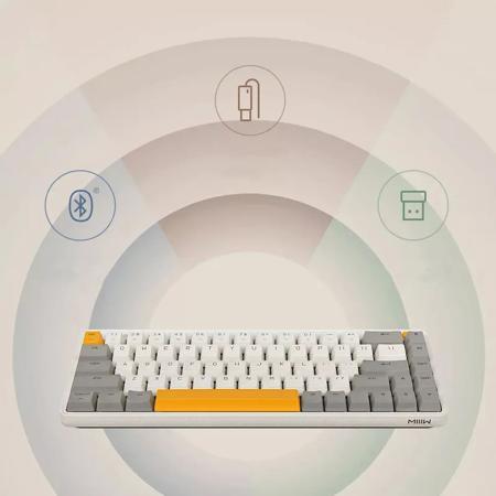 Механическая клавиатура Xiaomi MIIIW ART 68 клавиш Русские буквы AUTUMN SUN (MWMKB01)