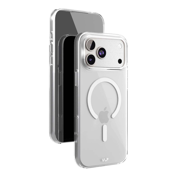 Чехол для iPhone 17 Pro Max с MagSafe защитный VLP Puro Case Прозрачный