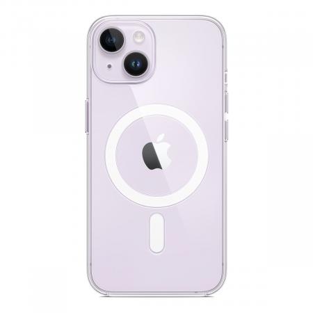 Чехол Clear Case MagSafe для iPhone 13/14, Прозрачный