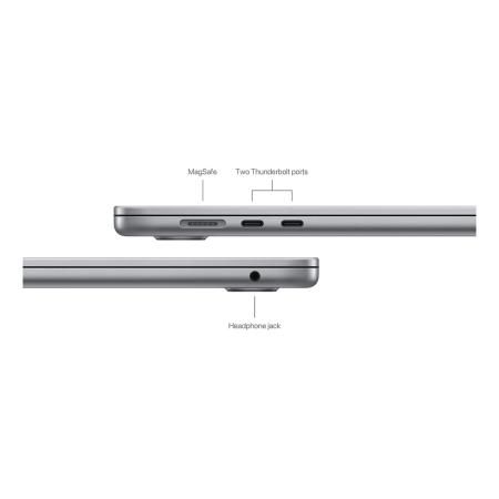 Apple MacBook Air 15" (M3, 8C CPU, 10C GPU, 2024) 8/256Gb SSD (MRYM3) «Space gray, «серый космос»»