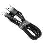 USB кабель Baseus Kevlar Cable разъем Lightning (CALKLF-BG1) Черный