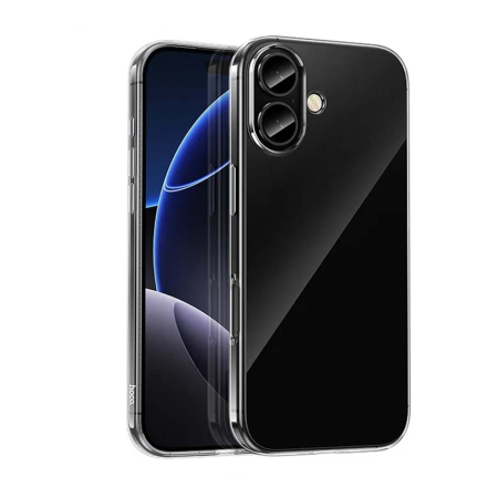 Чехол для iPhone 17 hoco. Creative Mobile Phone Clear Case, Прозрачный