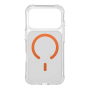 Чехол для iPhone 17 Pro с MagSafe 6.3" UNIQ HYBRID LIFEPRO XTREME (IP6.3P(2025)-LXAFMFCLRVO) Прозрачно-оранжевый