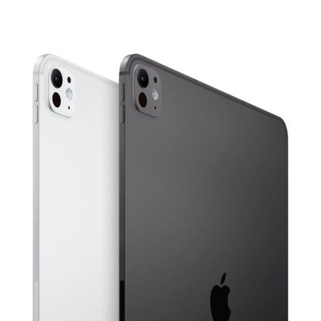 Apple iPad Pro 13" (M4, 2024, 7 gen) Wi-Fi + Cellular 1Tb, нанотекстурное стекло, Silver, серебристый