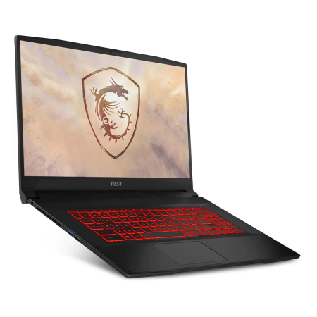 Ноутбук 17.3" MSI Katana 17 (B13VEK-1611XRU, 9S7-17L541-1611) Core i5 13420H, 16Gb DDR5, SSD 1Tb, NVIDIA GeForce RTX 4050 6Gb, IPS, FullHD, без ОС Black, чёрный