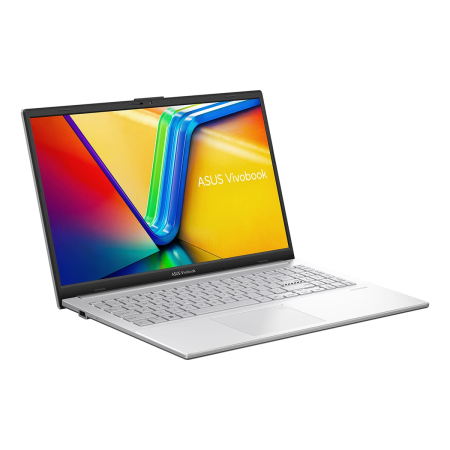 Ноутбук 15.6" ASUS VivoBook Go 15 (E1504FA-BQ154W) AMD Ryzen 3 7320U, 8Gb LPDDR5, SSD 256Gb, AMD Radeon 610M, FullHD, Win11 Cool Silver, серебристый