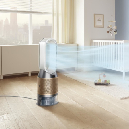 Увлажнитель-очиститель воздуха Dyson PH05 White/Gold, бело-золотой