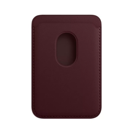 Картхолдер Apple MagSafe для iPhone Бордовый